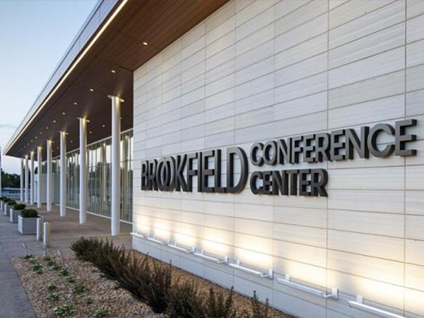 Brookfield Conference Center title sign